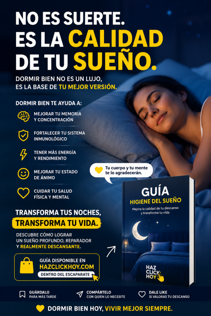 Cómo dormir mejor y mejorar la calidad del sueño – Guía Dormir sin ruido
